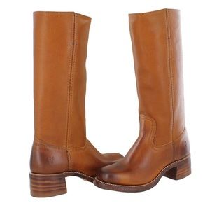FRYE RIDING BOOTS TAN SIZE 6